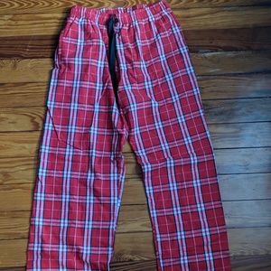Plaid Red Pajama Pants